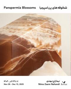 شکوفههای پناسپرمیا نمایشگاه انفرادی نیما زارع نهندی